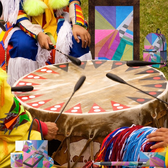 "Converge" Lendenkissen (Get the full “Converge” collection at: https://bit.ly/SmartArtIIZazzle. )