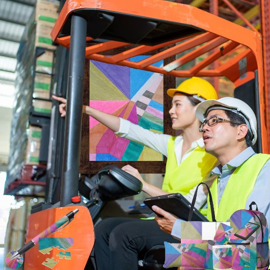 "Converge" Seidenpapier