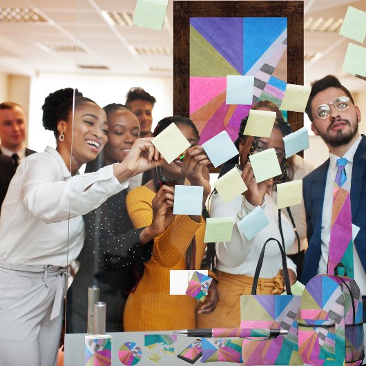 "Converge" Seidenpapier