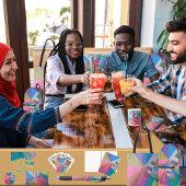 "Converge" Wandteppich