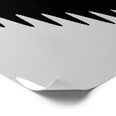 Converged Log Spirals Dist var 4 Poster (Ecke)