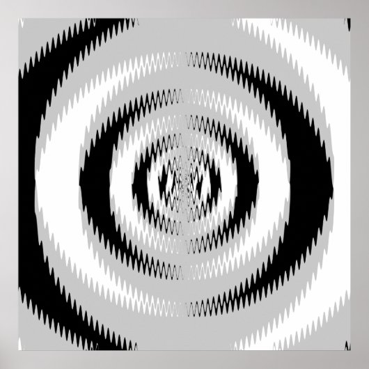 Converged Log Spirals Dist var 4 Poster (Vorne)