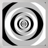 Converged Logarithmic Spirals Var 1 Poster (Vorne)