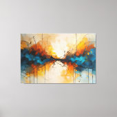 Converging Flows Leinwanddruck (Vorderseite)