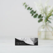 Conversation1Floralfotografie Mini-Visitenkarte Mini Visitenkarte (Stehend Vorderseite)