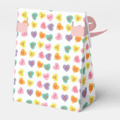 Conversation Candy Hearts Bevorzugung Box Geschenkschachtel (Rückseite)