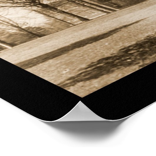 Converse Uni SC Foto 1909 Poster (Ecke)