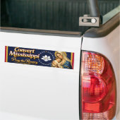 Convert Mississippi. Pray the Rosary Autoaufkleber (Auf Lkw)