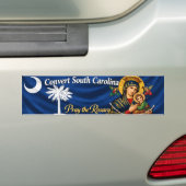 Convert South Carolina Bumper Sticker Autoaufkleber (Auf Auto)