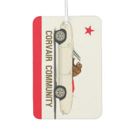 Convertible-Fahne für Corvair Community California Autolufterfrischer