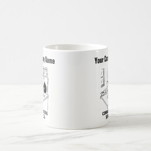 Conveyancing Services Cartoon Tasse (Mittel)