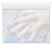 Convite de casamento 2 transparent ências (Innenansicht Horizontal (Unten))