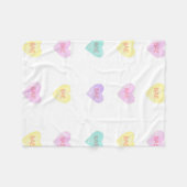 Convo Heartz BAE Fleece Blanket (Vorderseite (Horizontal))