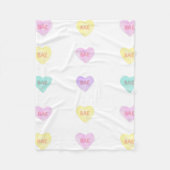 Convo Heartz BAE Fleece Blanket (Vorderseite)