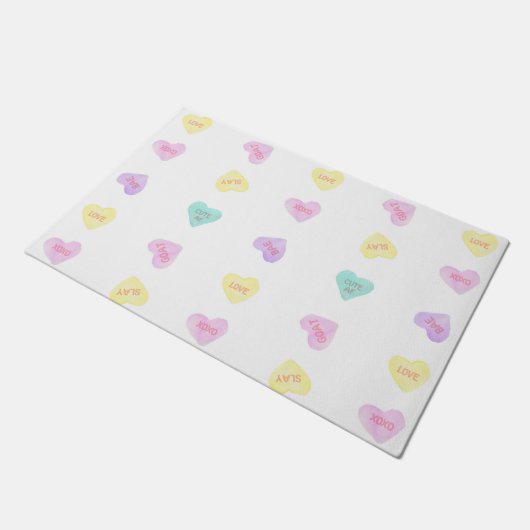 Convo Heartz Door Mat Fußmatte (Schrägansicht)