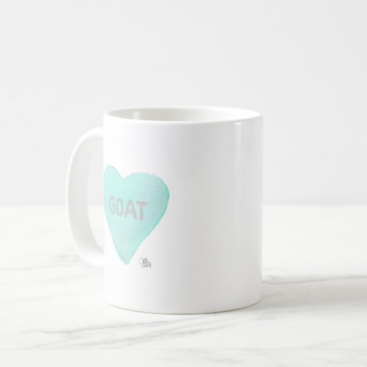 Convo Heartz GOAT Tasse (Vorderseite Links)