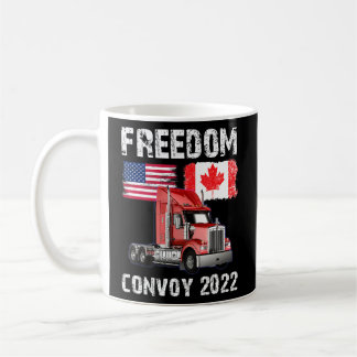 Convoy 2022 Canada Freedom Trucker Cheers Kaffeetasse