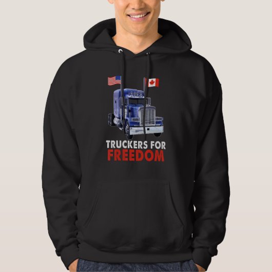Convoy 2022 TRUCKER D Hoodie (Vorderseite)