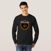 Conway Arkansas AR Total Solar Eclipse 2024 T-Shirt (Vorne ganz)