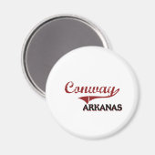 Conway Arkansas City Classic Magnet (Vorderseite/Rückseite)