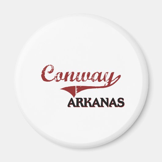 Conway Arkansas City Classic Magnet (Vorne)