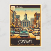 Conway, Arkansas | VINTAG Postkarte (Vorderseite)