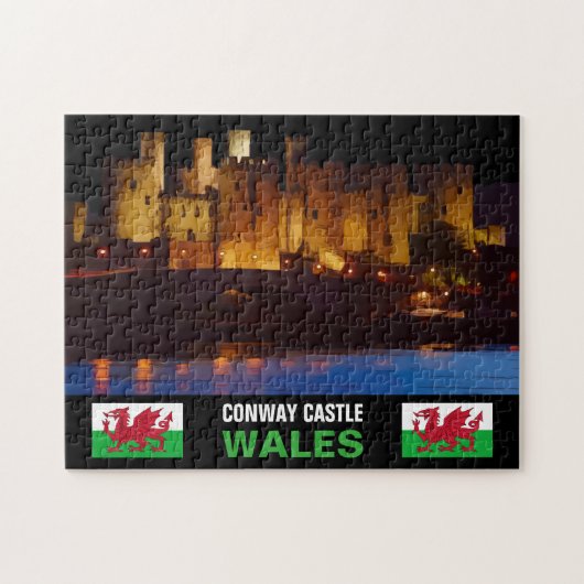 CONWAY CASTLE, WALES PUZZLE (Horizontal)