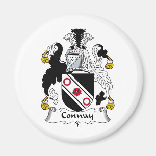 Conway Familienwappen Magnet
