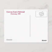 Conway Landschaftlich RR Postcard Postkarte (Rückseite)