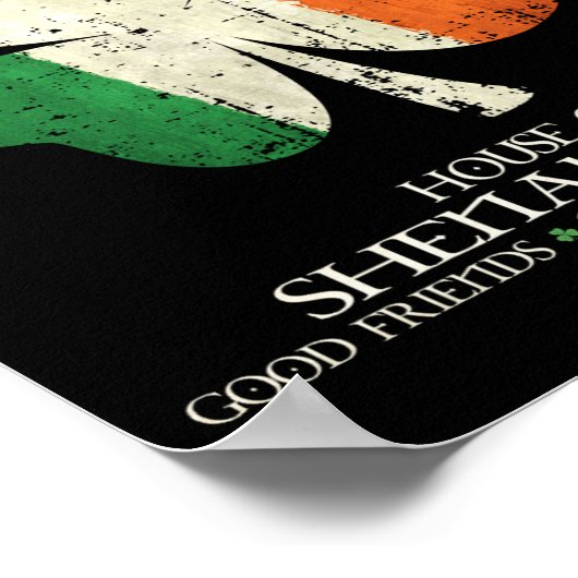 Conway Last Name Family Ireland Irish House Of She Poster (Ecke)