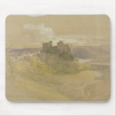 Conway Schloss (Graphit, w/c und Gouache auf Mousepad (Vorne)