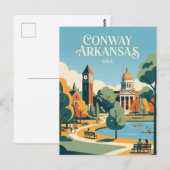 Conway USA Postkarte (Vorne/Hinten)