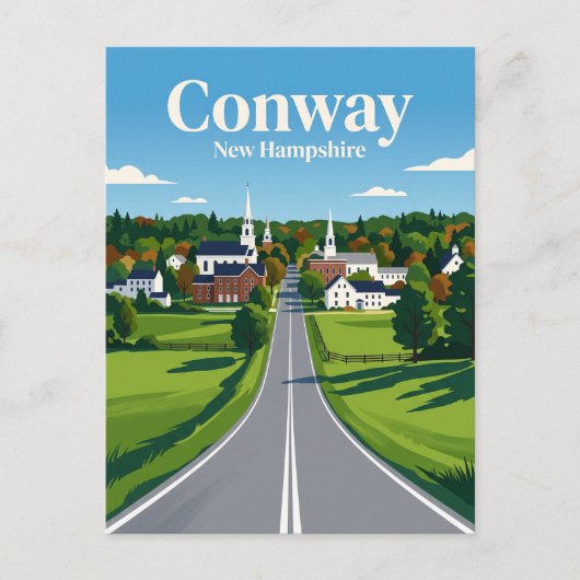 Conway USA Postkarte (Vorderseite)