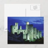 Conwy Castle, Gwynedd, Wales Postkarte (Vorne/Hinten)