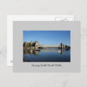 Conwy Castle North Wales Postkarte (Vorne/Hinten)