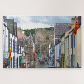 Conwy Street and castle, Wales Puzzle (Horizontal)