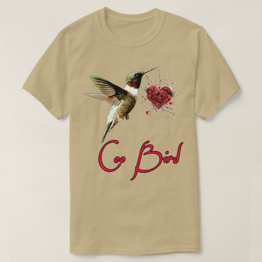 Coo Bird Design liebt 2 T-Shirt (Design vorne)