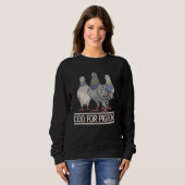 Coo for Pigeons Pigeon Sweatshirt (Vorne ganz)