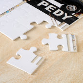 Coober Pedy Opal Mining Truck Begrüßungszeichen Puzzle (Seite)