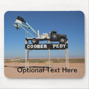 Coober Pedy Outback Australia Souvenir Foto Mousepad