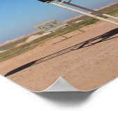 Coober Pedy Outback Australia Souvenir Photo Poster (Ecke)