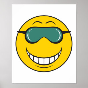 Cood-Typ-Gesicht Poster