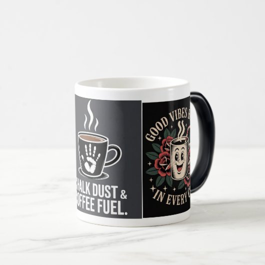 Coofy Cup - Stilvolle Keramik Kaffee Tasse (VorderseiteRechts)