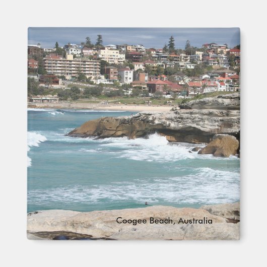 Coogee Beach, Sydney, Australien Magnet (Vorne)