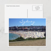 Coogee Beach Sydney Postkarte (Vorne/Hinten)