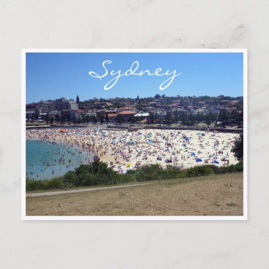 Coogee Beach Sydney Postkarte (Vorderseite)