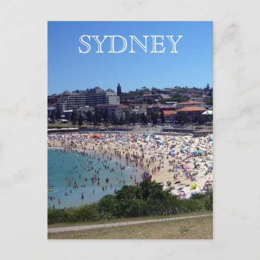 Coogee Sydney Postkarte (Vorderseite)