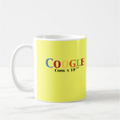Coogle   coole x 10^100 Geschenke Kaffeetasse (Links)