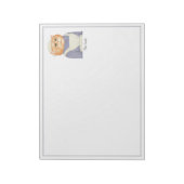 COOK CAT 11x8.5 Notepad Notizblock (Rotiert)