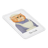 COOK CAT 3x4 Flexible Magnet + Text II (Rechte Seite)